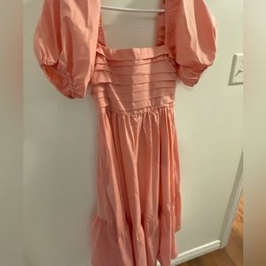 NWT Abercrombie and Fitch Puff Sleeve Maxi Dress Size XSP